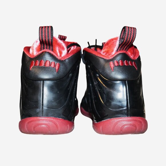 Nike Air Foamposite One GS Halloween Dracula Vampire Sneaker Size 4Y Women's 5.5 - Picture 8 of 10